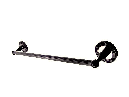 Georgian 24" Wall Mounted Towel Bar, Oil Rubbed Bronze