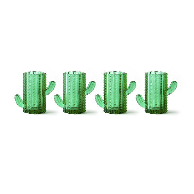 Cactus 50ml Drinking Glass Set