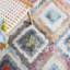 Tapis bleu / rouge Edon-702048615
