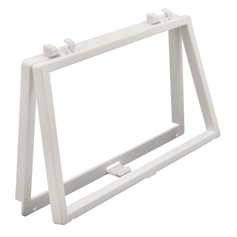 Guichet de fenêtre Prime-Line, 10", Blanc, 6.5"