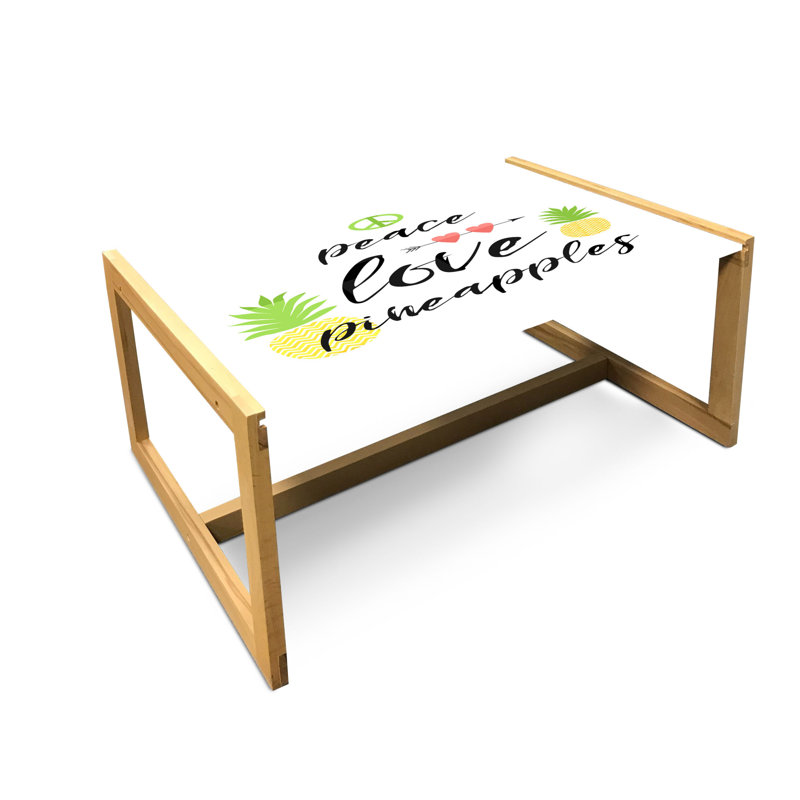 Jahcure Sled Coffee Table, 90cm H x 62cm W x 40cm D