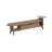 Modern TV Stand with Numerous Shelves, Oak & Carrara Finish, 74.0 x 16.8 x 15.7 inches | 100% Melamine Coated Particle Board, Thickness: 0.7 inches | Stylish Storage Solution for Living Room & Entertainment Center-33990859