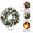 24 inch Artificial Lighted Christmas Wreath
