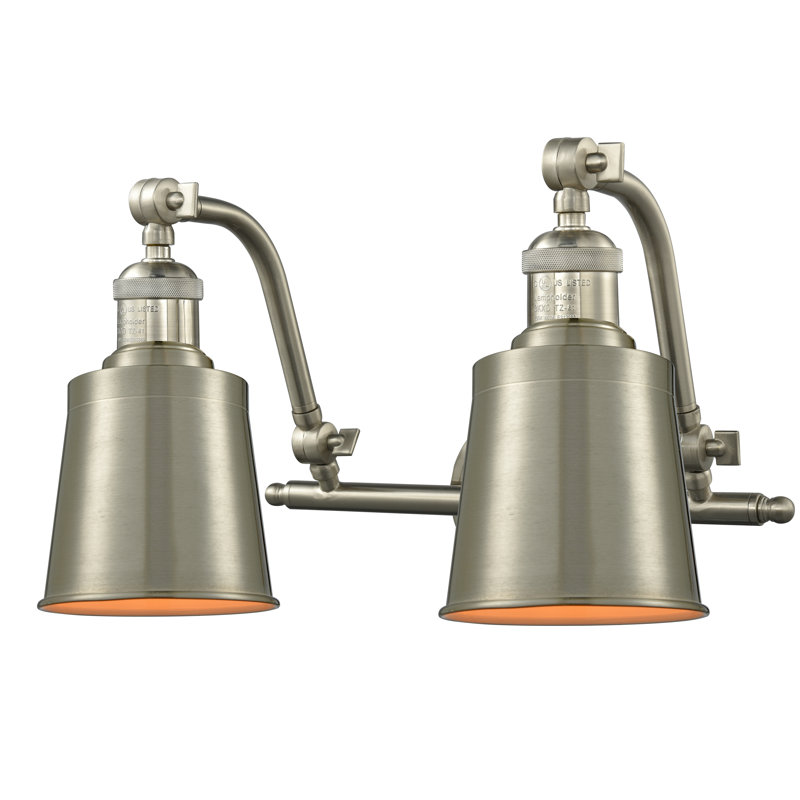Éclairage pour salle de bain à 2 lumières à intensité variable Lavender Hill, Ampoule DEL 6 watts Vinage
