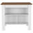 Sierra 7-Shelf 4-Door 2-Piece Kitchen Set, Upper Wall Cabinet And Kitchen Island White-1099133441