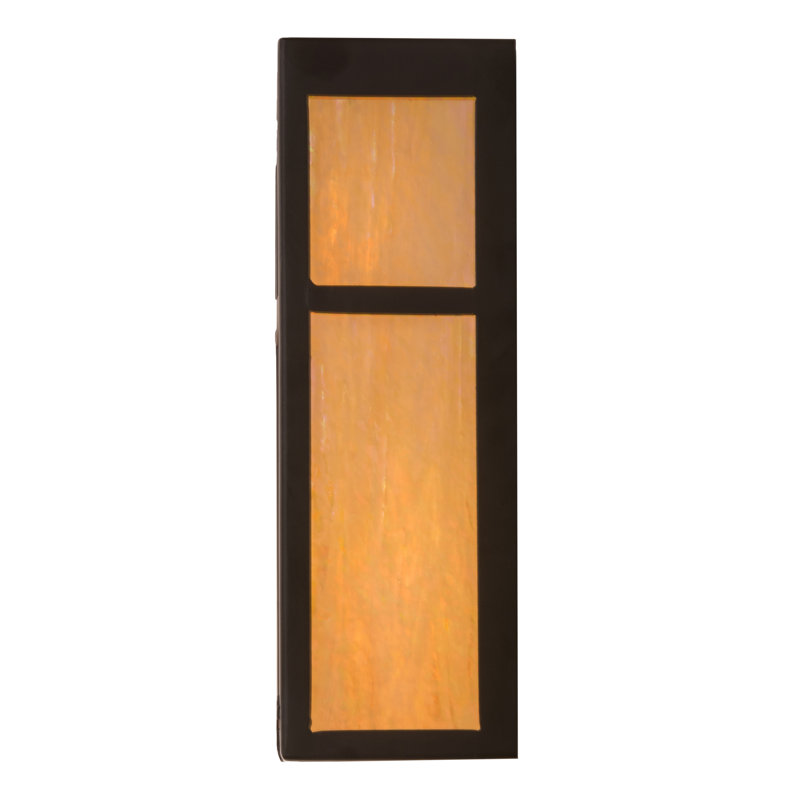 2 - Light Outdoor Bulkhead Light, Orange