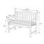 Banc de jardin d'extérieur 44,75 po Susila