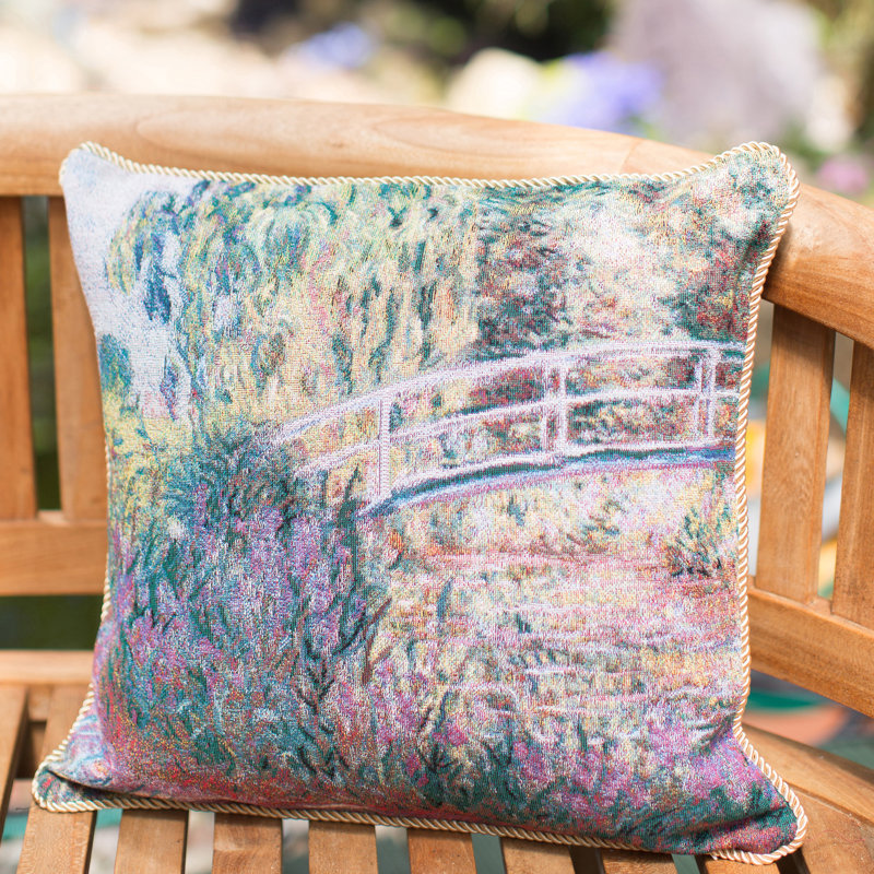 Housse de coussin Claude Monet