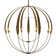 Cirque Double 12 - Light Sphere Globe Chandelier