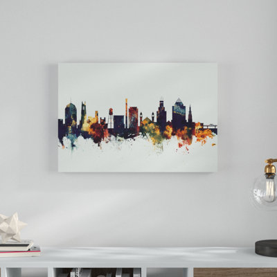 « durham north caroline horizon v », reproduction d’impression sur toile