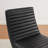Adewumi 25.59"W Modern Tufted Faux Leather Upholstered Armless Accent Lounge Chair-92965171