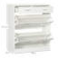 12 Pair Flip Down Shoe Storage