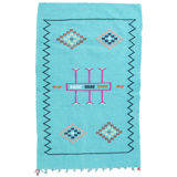 One-of-a-Kind Rectangle 3' X 4'10" Hand Knotted Area Rug