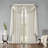 Versatile Light-filtering Polyester Sheer Panels For Modern Living Spaces