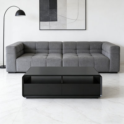 Table basse de luxe avec tiroir silencieux