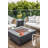 Manhattan 36" Outdoor Concrete Fire Table 45,000 BTU - Includes Lava Rocks & PVC Cover-302516614-355425721