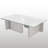 Rectangle Tempered Glass Coffee Table-93876583-93876588