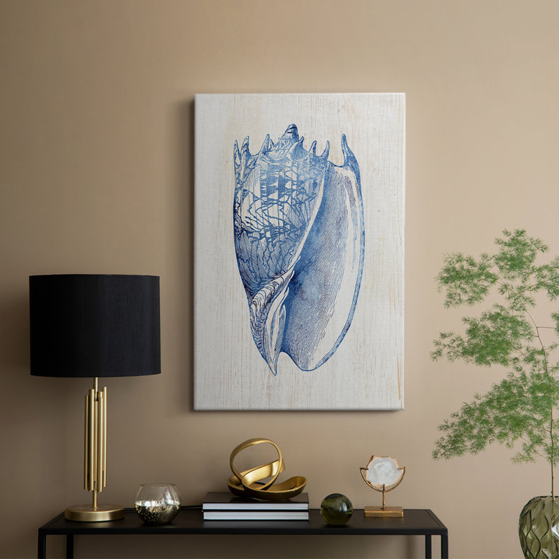 Shell II -Gallery Wrapped Cavas, 18" H x 12" W