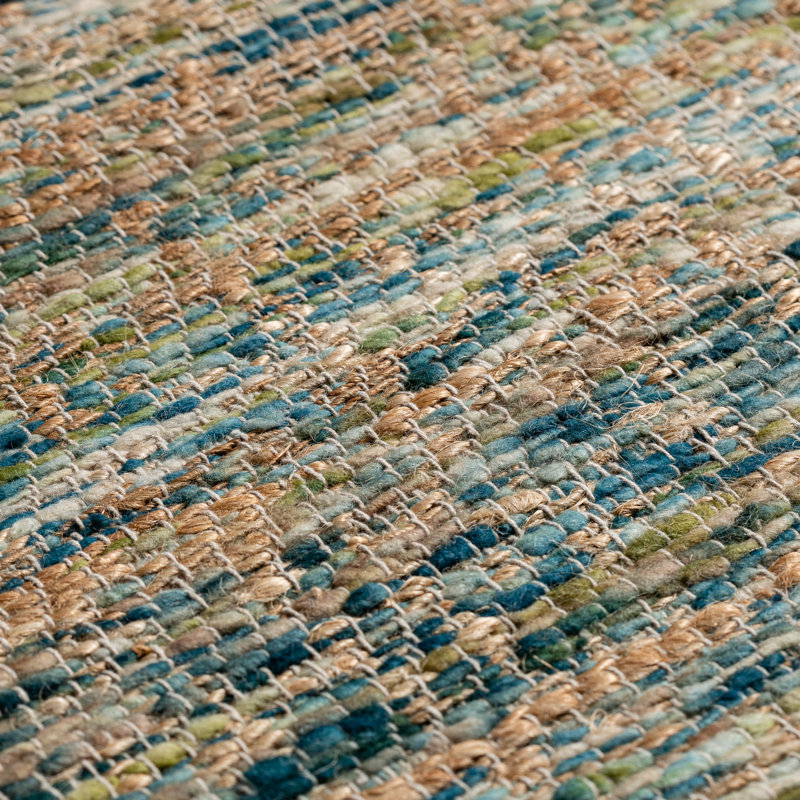 Averymarie SA1 Teal Rug, Rectangle 5' x 7'6"