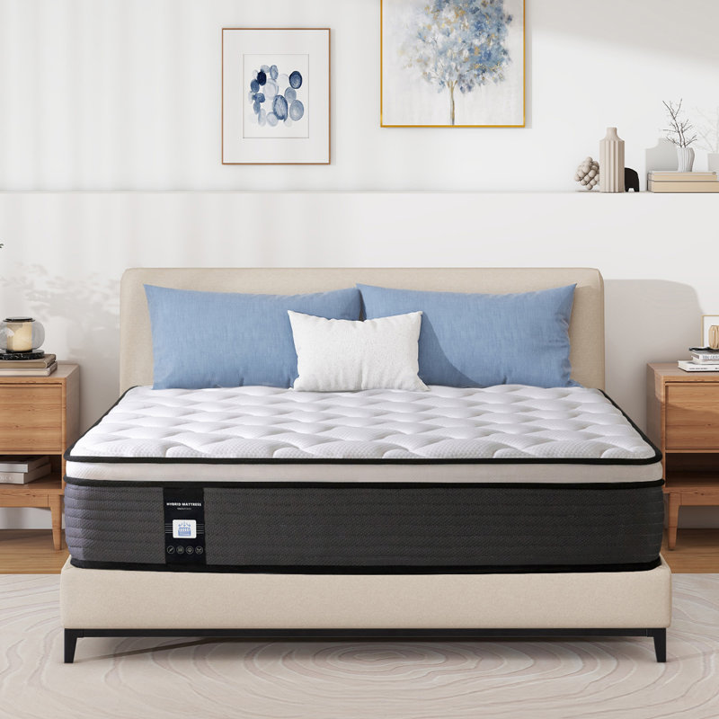 12" Medium Hybrid Mattress in a box Meith, Full