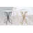 Alaxander Marble Top Pedestal End Table-1957399984