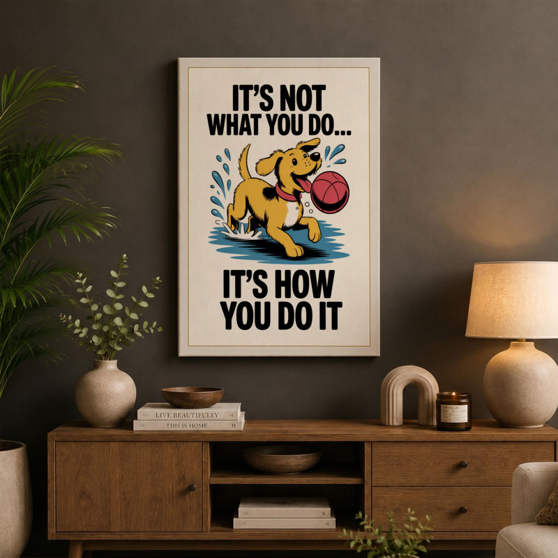 Print, 30x20 - 76.2 x 50.8 cm, Taupe Border