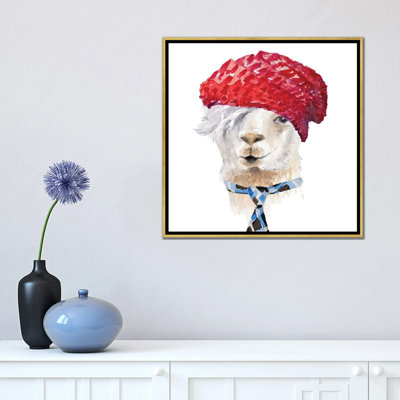 Fashion Llama par Lanie Loreth - reproduction d'art