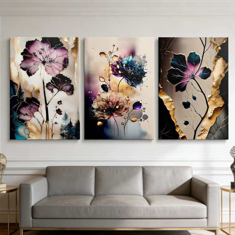 3 Piece Wrapped Canvas Print