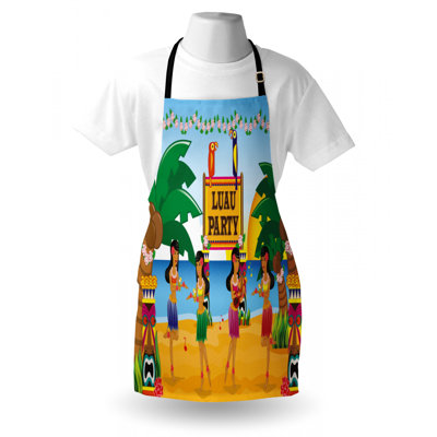 Tablier de bar tiki