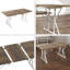 Table de cuisine extensible de style nordique, table de salle à manger extensible, avec base en tréteaux robuste-363698025
