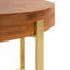 Table basse 33,86 po d'épaisseur rétro moderne avec plateau en bois de sapin et pieds croisés-1177760106-1177760404-1177760107