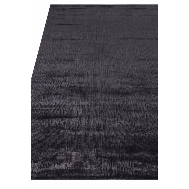 Smart Gem Area Rug in Charcoal, Rectangle 6' x 9'