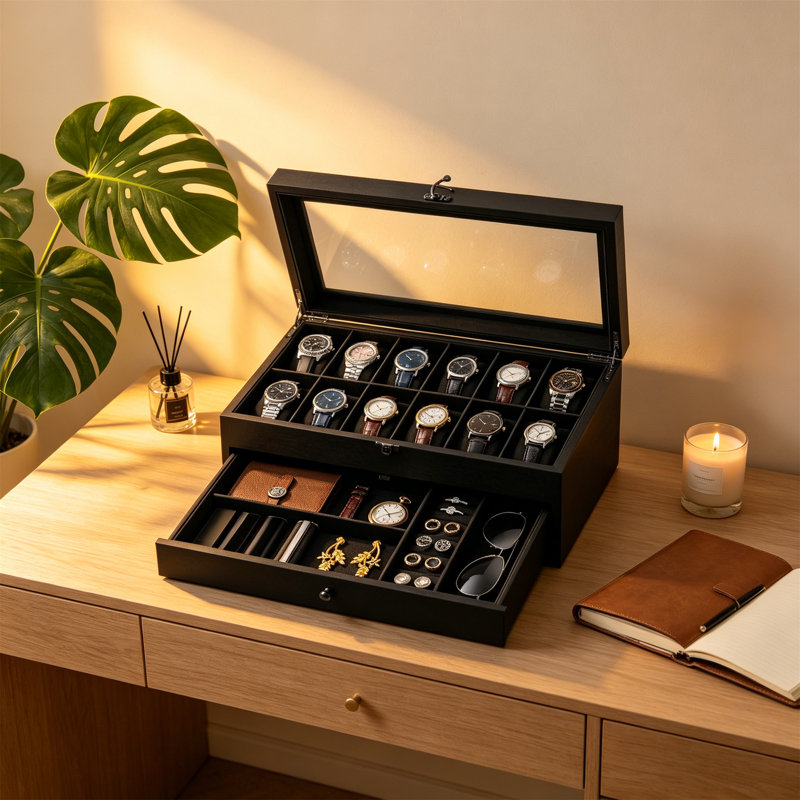 Watch Box +, Black