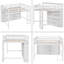 Lit mezzanine pour enfants Jairaj-1913061488-1913061491
