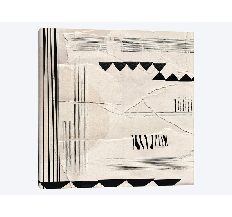 « layers », impression sur toile, H 12 po x l 12 po x P 0,75 po, Toile tendue