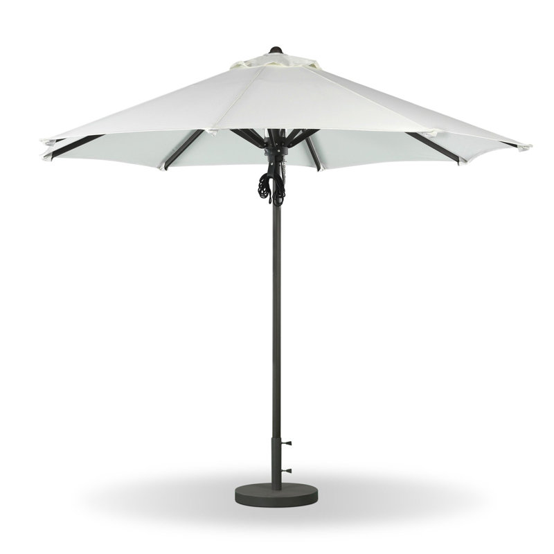 Baska 118 in. W Round Market Umbrella, 102.25" H x 118" W x 118" D