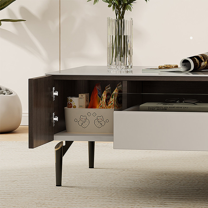 Modern and simple storage coffee table