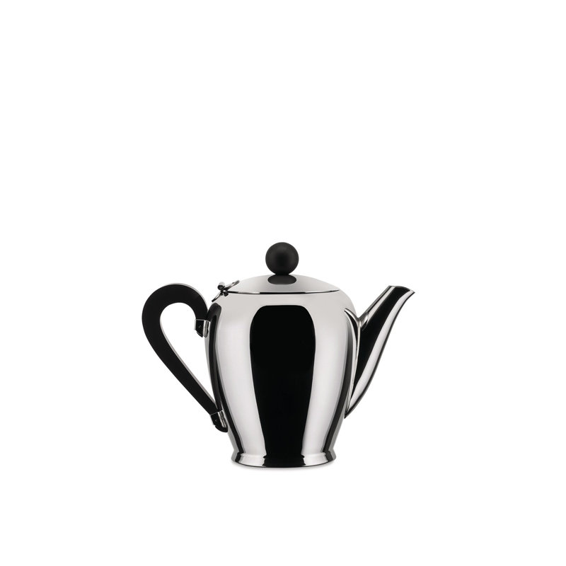 Bombé Coffee Pot, Stainless Steel
