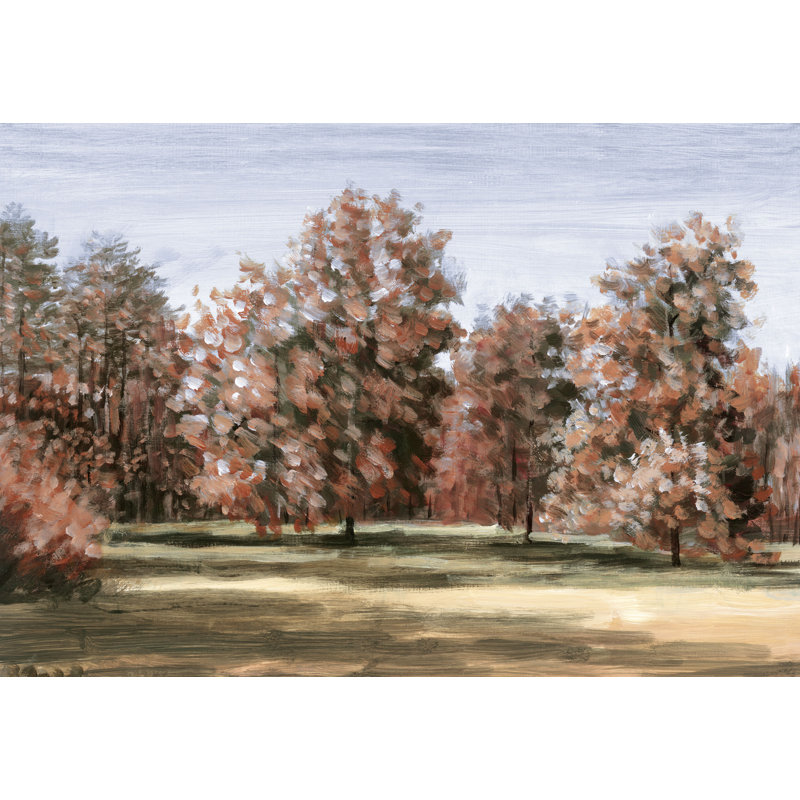 " Autumn Painted Trees ", 24" H x 36" W
