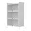 Armoire de rangement pour garde-manger avec portes et portes rétractables, armoires sur pieds