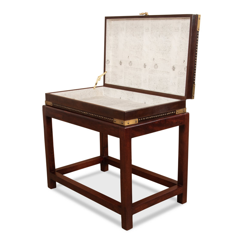 Table de bout avec rangement Leiston