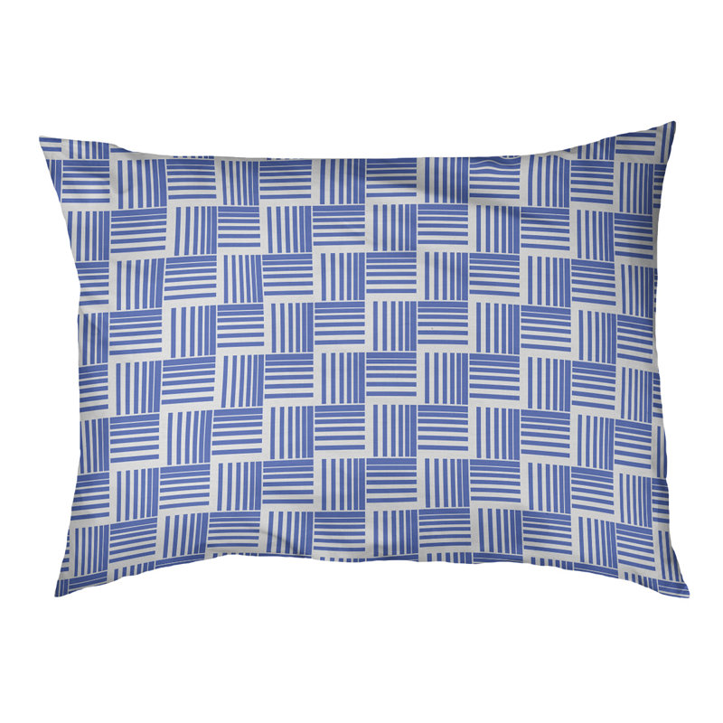 Coussin Cheng, Grand (l 50 po x P 7 po x H 40 po), Bleu clair
