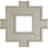 Inner Square Intersection for 8" Traditional Coffered Ceiling System