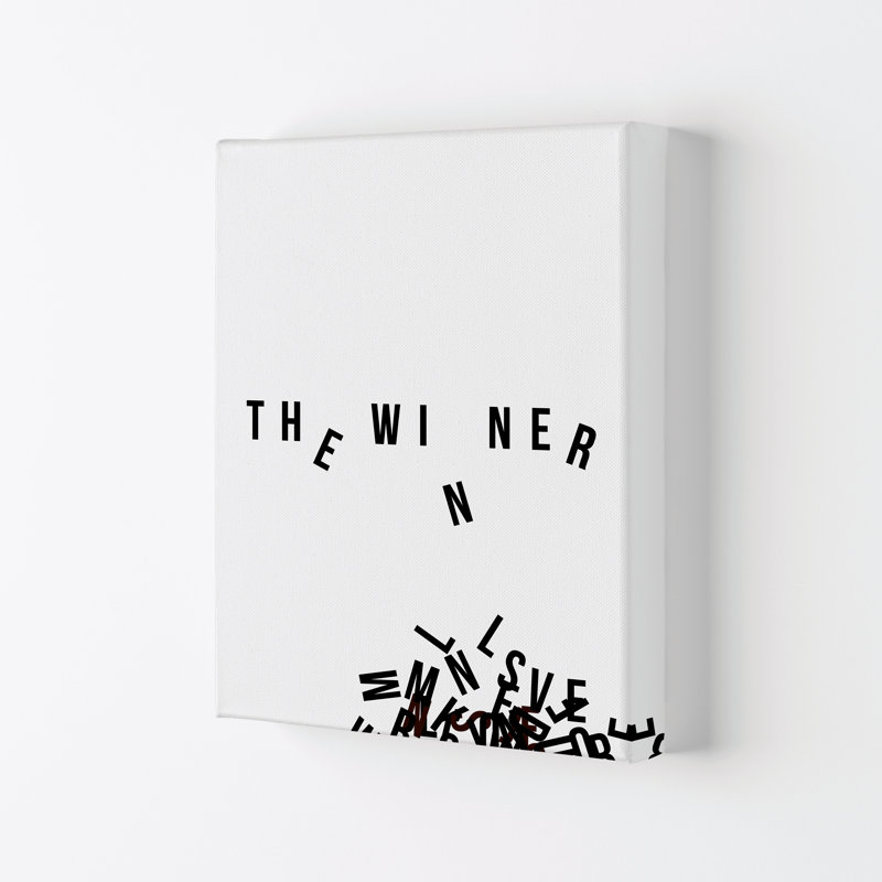 PJ-836-11 The Winner - Print, No Framed, 59.4cm H x 42cm W x 1cm D