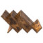 Wood Free Standing Magazine Rack-418295309