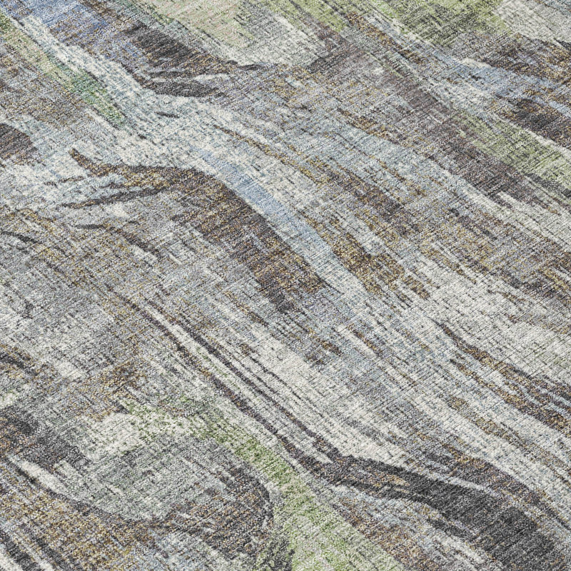 Machine Washable Indoor/Outdoor Jenning ACN2269 Abstract Rug, Rectangle 3' x 5'