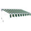 Auvent rétractable manuel pour terrasse 8 pi x 6 pi Advaning-14236692-48259062