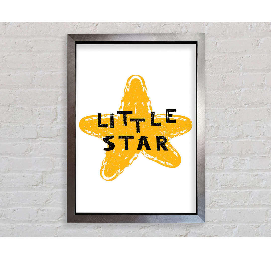 Little Star - Einzelner Bilderrahmen Kunstdrucke