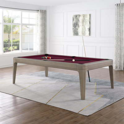 Playcraft Boca  8' Slate Pool Table with Dining Top, 2 Benches & 2 Chairs/Professional Installation ($895 Value) Included