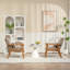 Chaise d'appoint rembourrée en tissu Shaleya-852319996